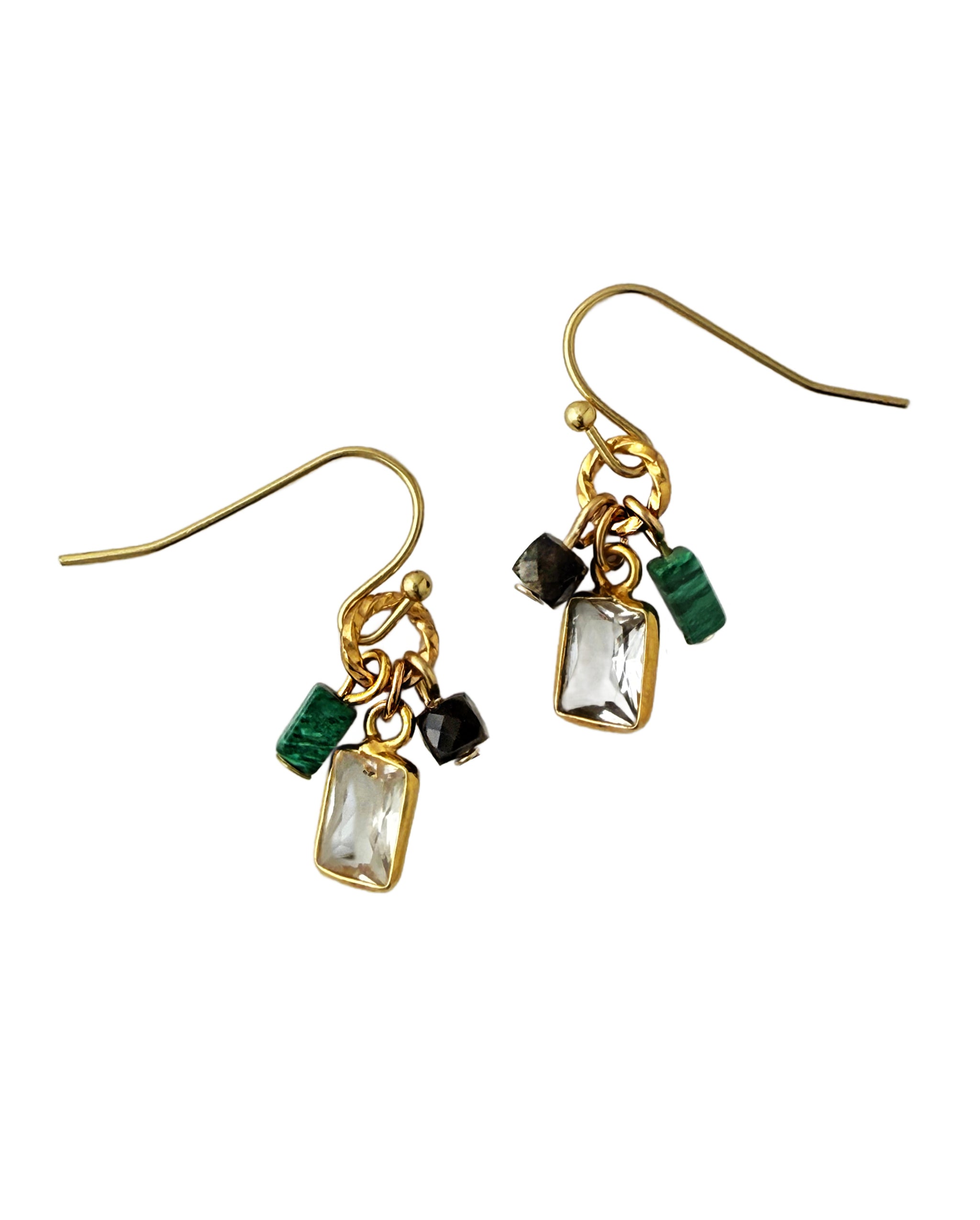 Rhodri Gemstone Cluster Earring – A handcrafted earrings by Alysian.