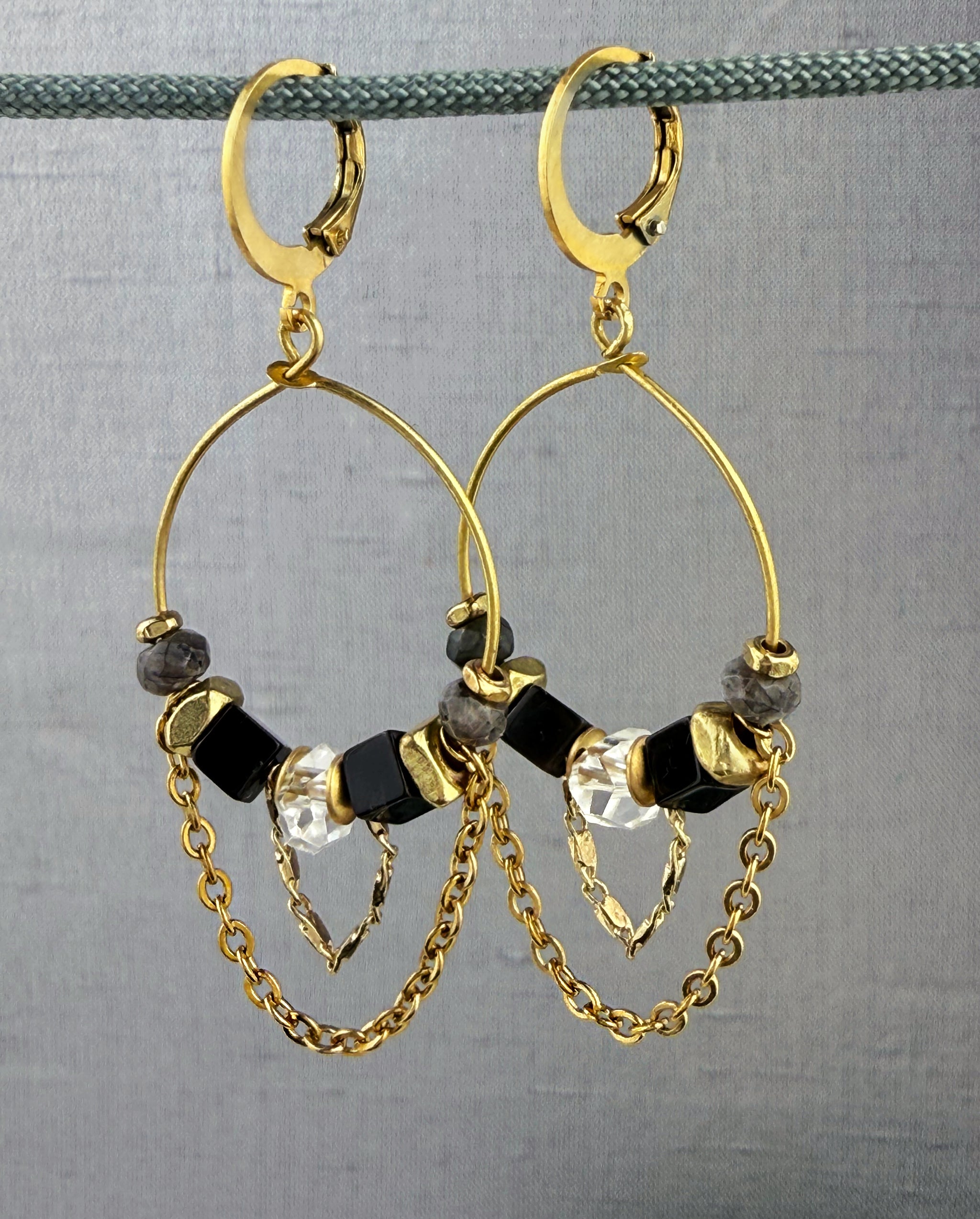 Odessa Hoop Earring – A handcrafted earring by Alysian.