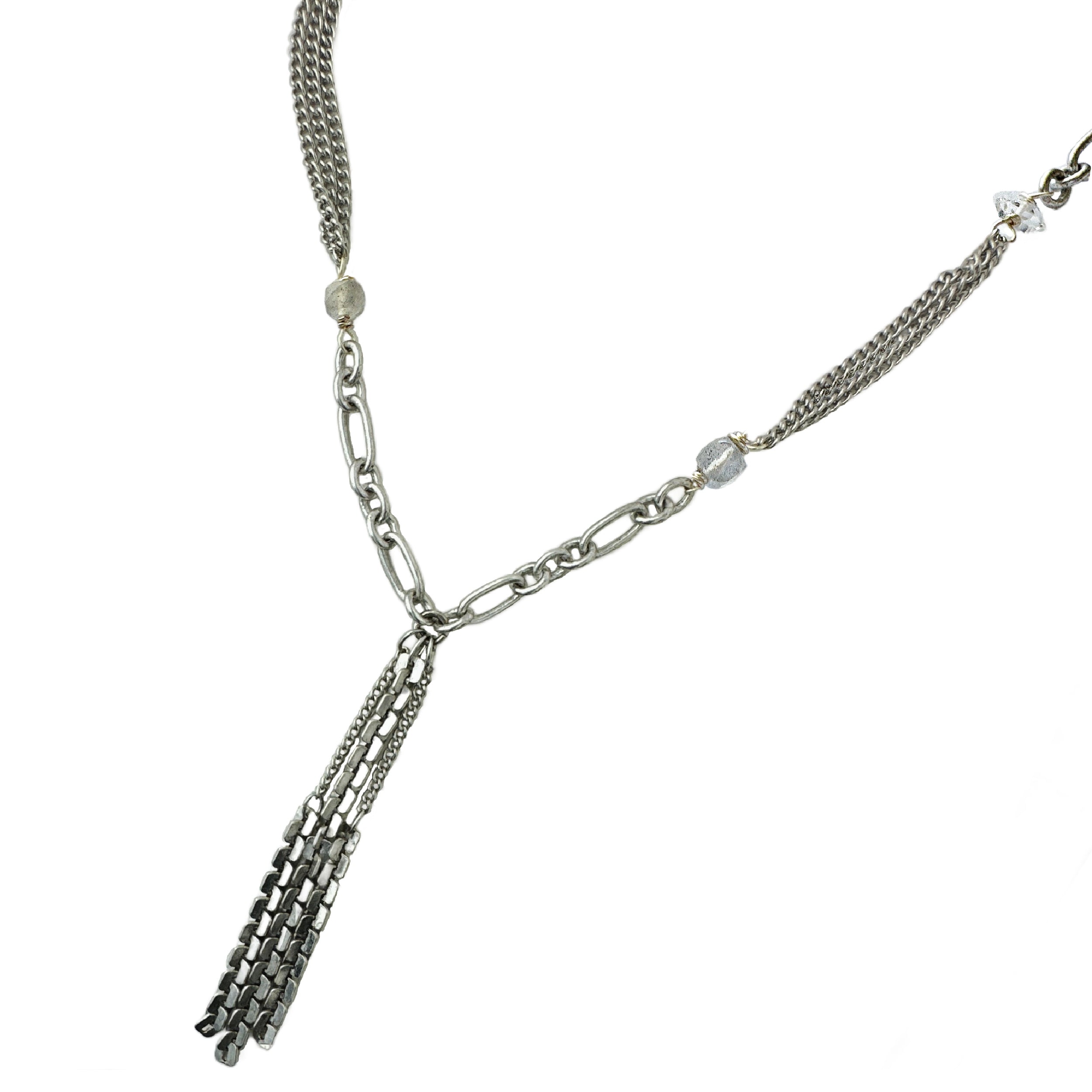 Hera Fringe Necklace – A handcrafted necklace by Alysian.