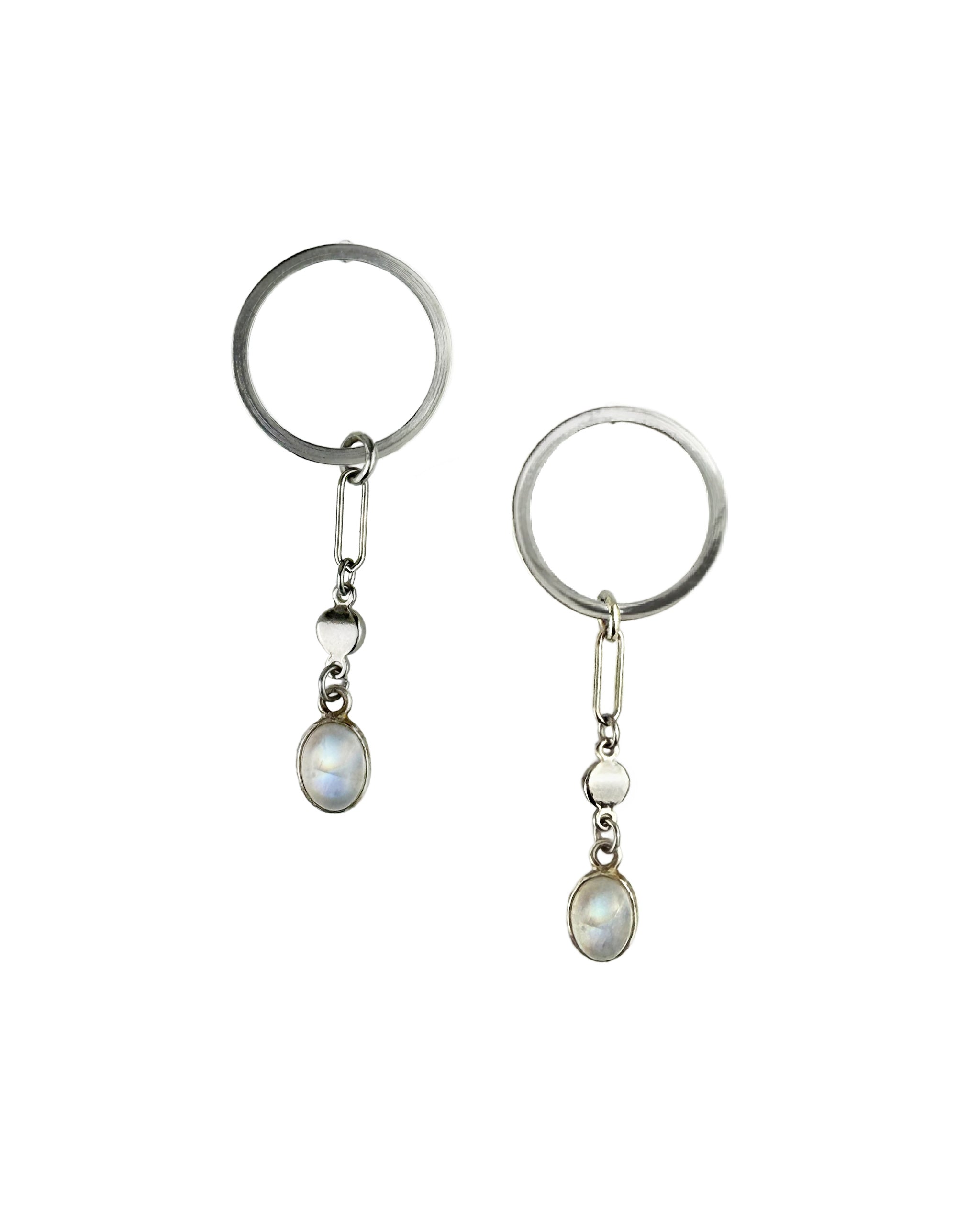 Aeris Moonstone Earring – A handcrafted earring by Alysian.