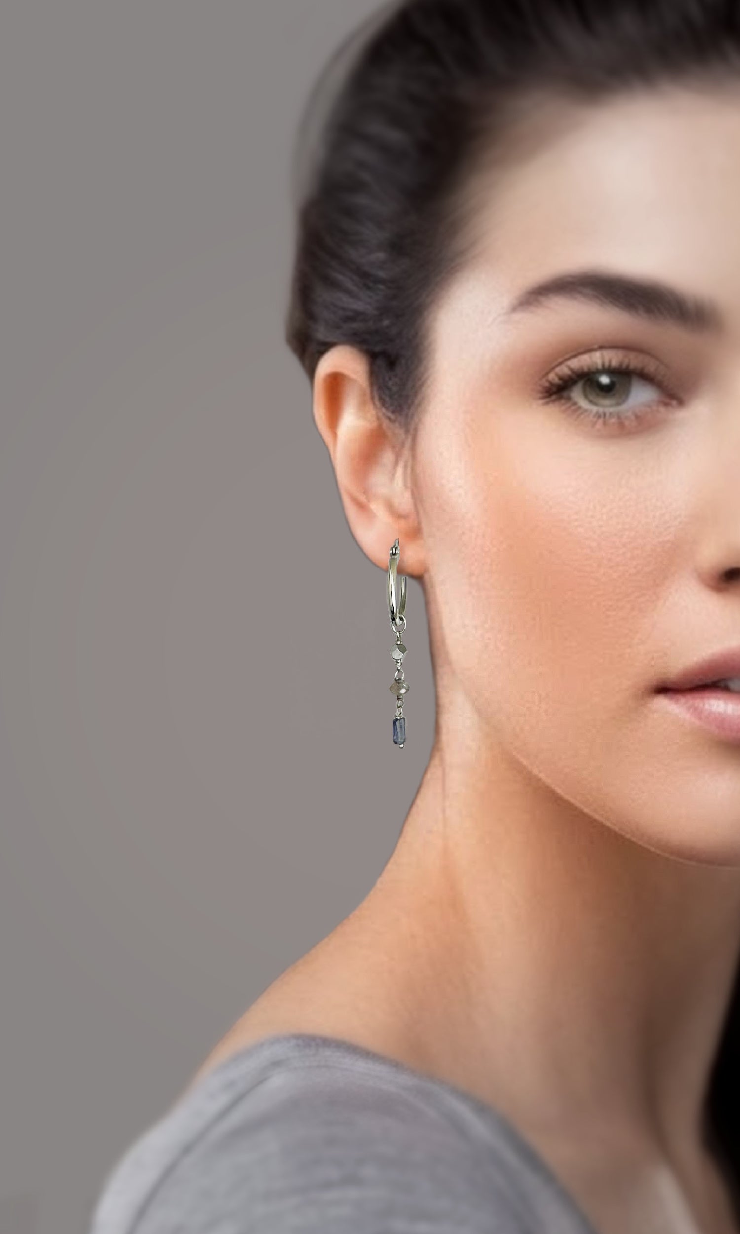 Deneb Hoop Earring – A handcrafted earrings by Alysian.