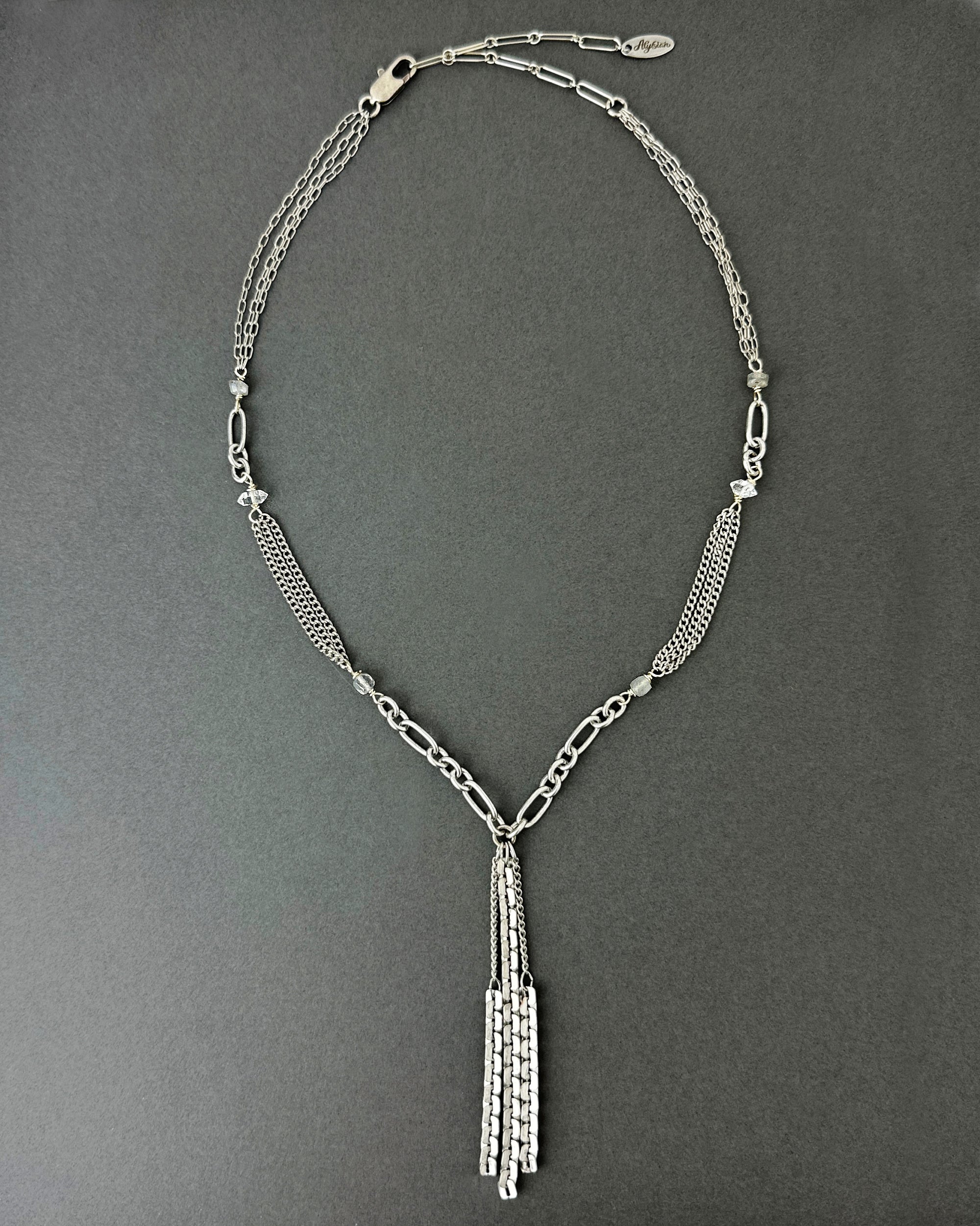 Hera Fringe Necklace – A handcrafted necklace by Alysian.