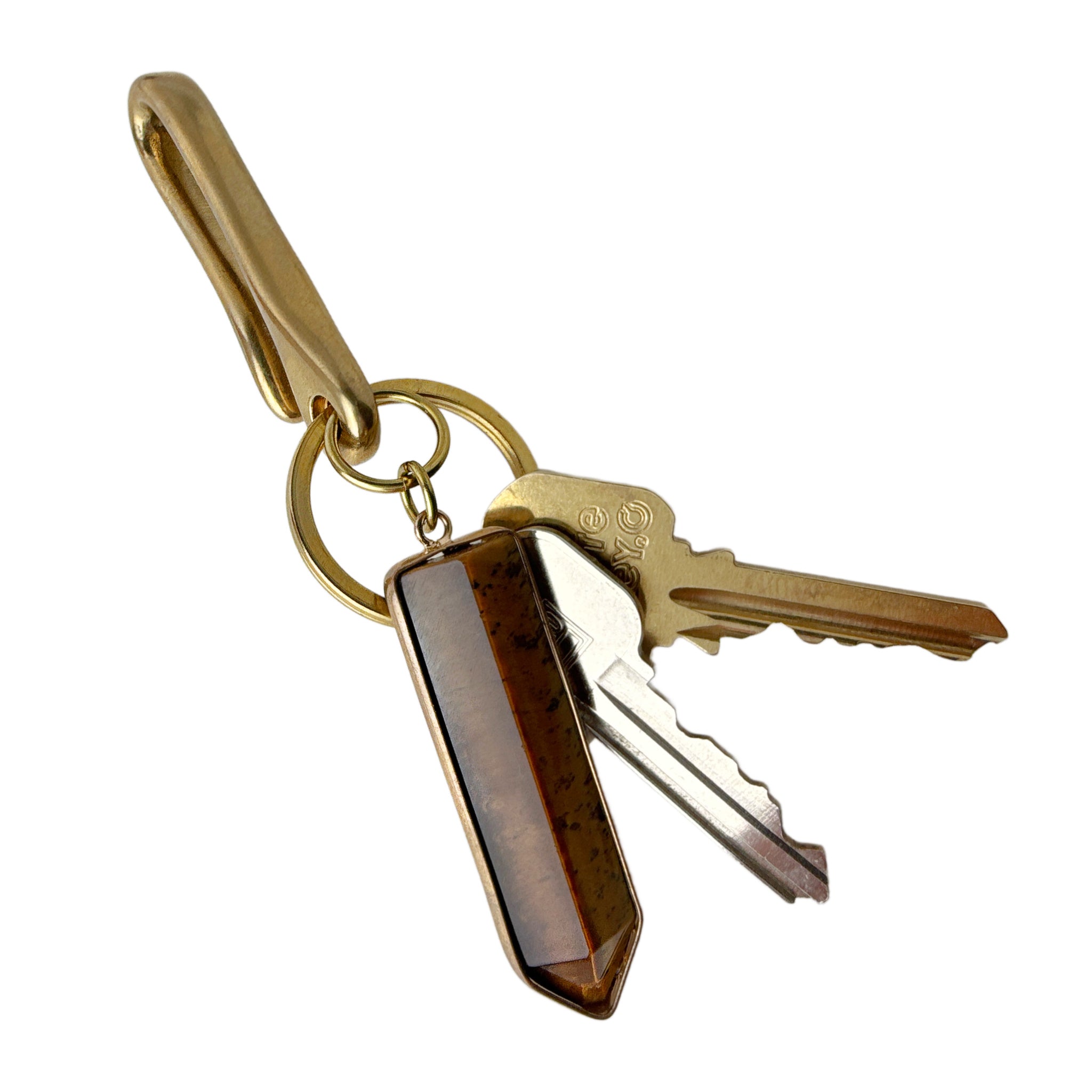 Gemstone Keyring | Hooked On You – Tiger&