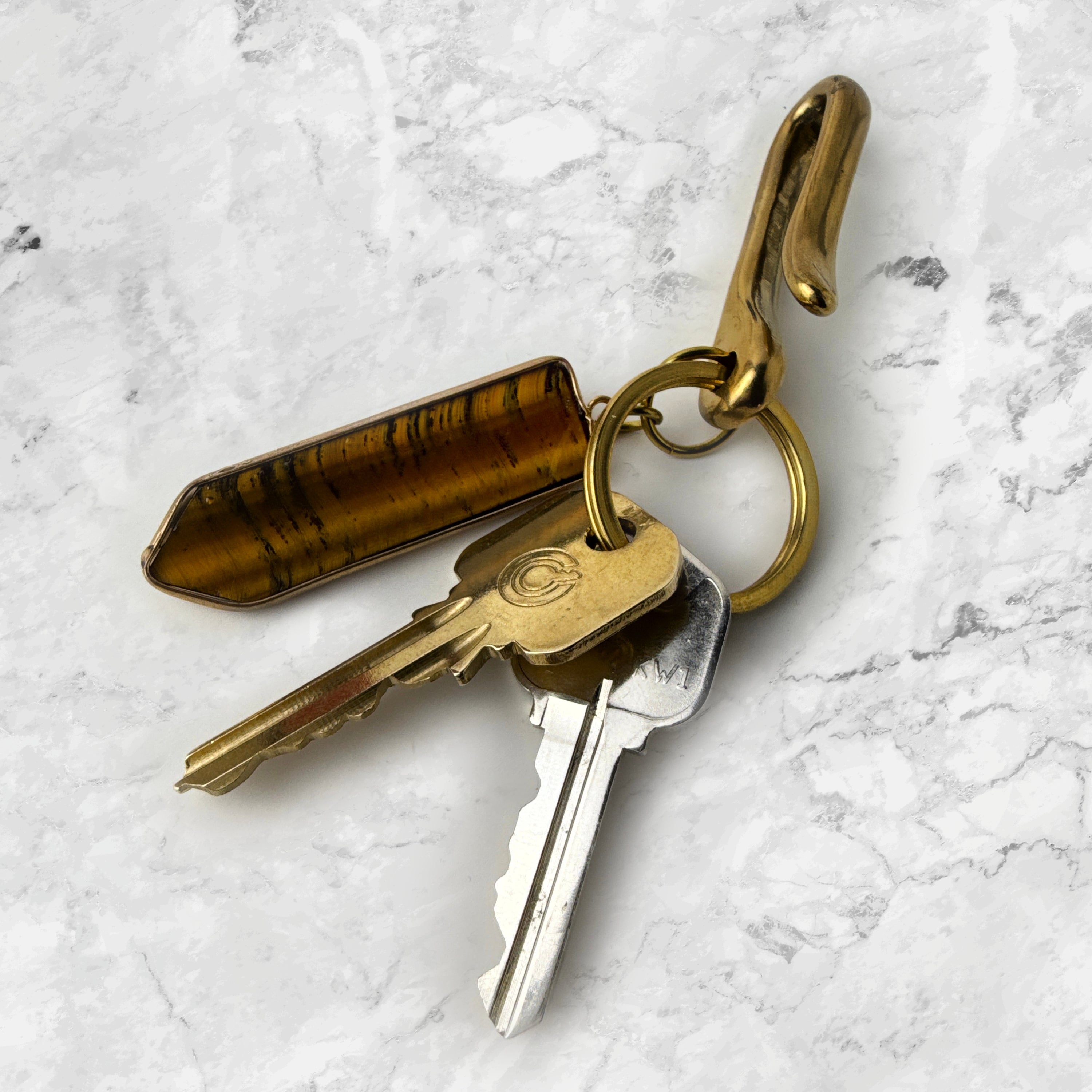 Gemstone Keyring | Hooked On You – Tiger&