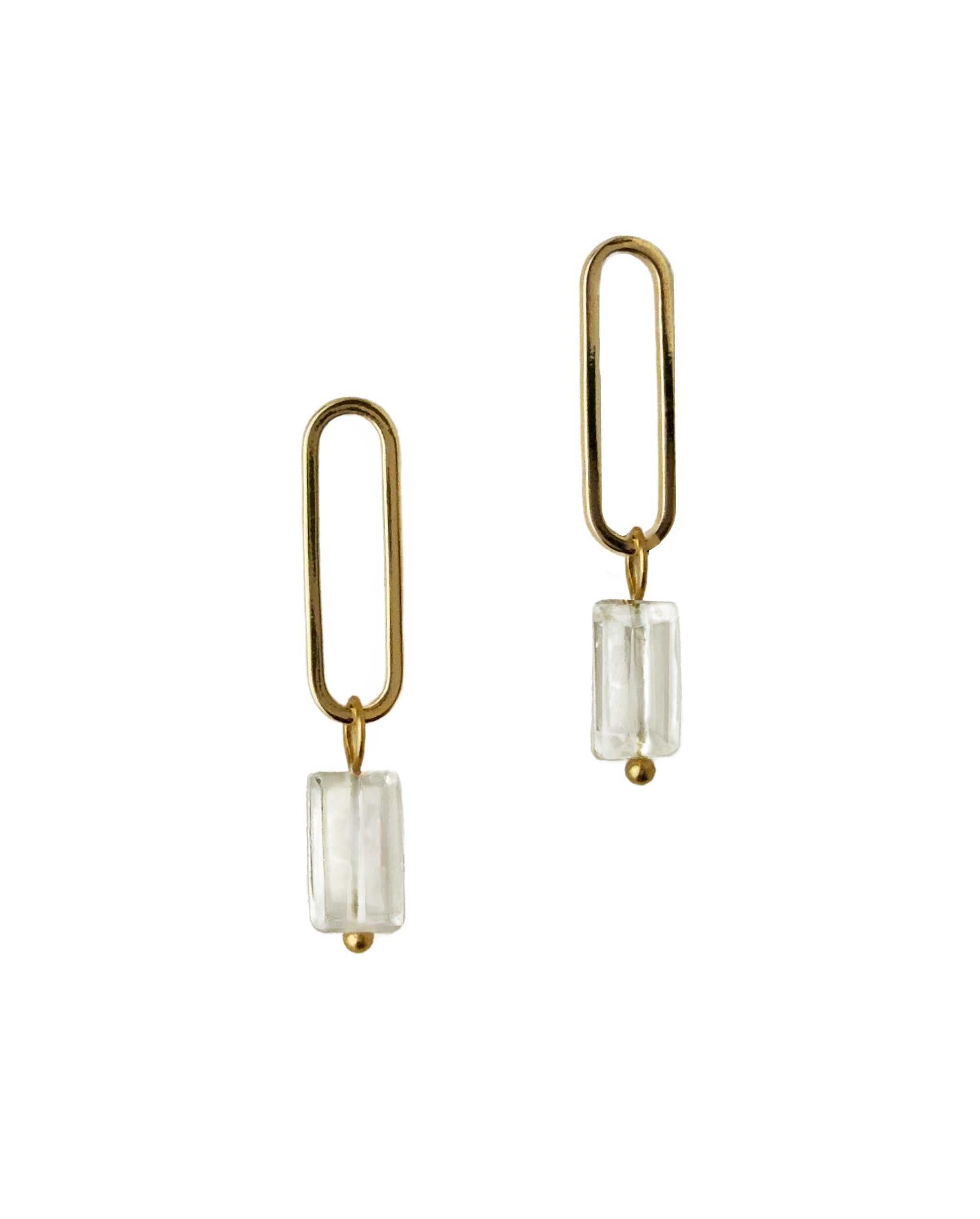 Tanis Quartz Earring – A handcrafted earrings by Alysian.
