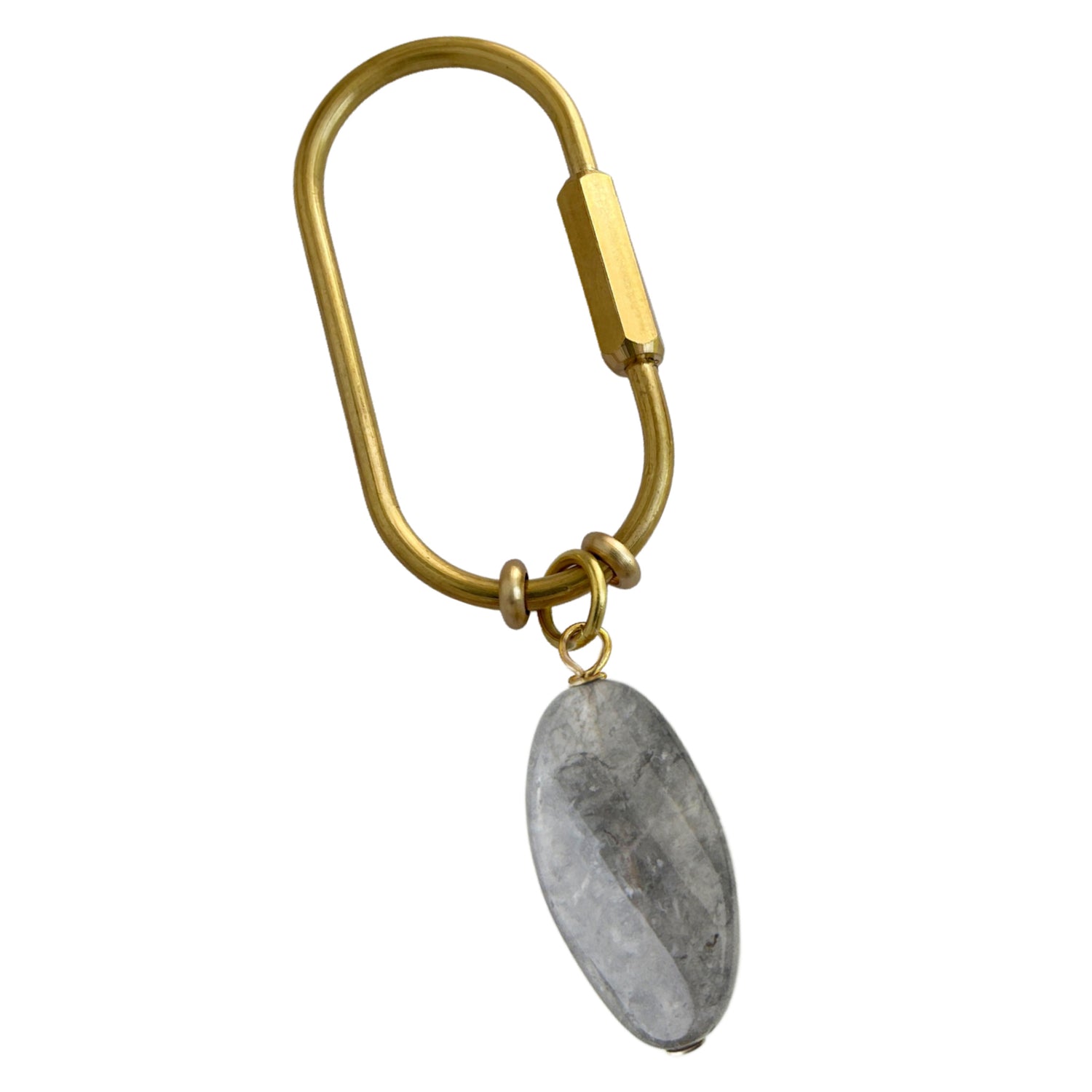 Rock & Key Oval Carabiner