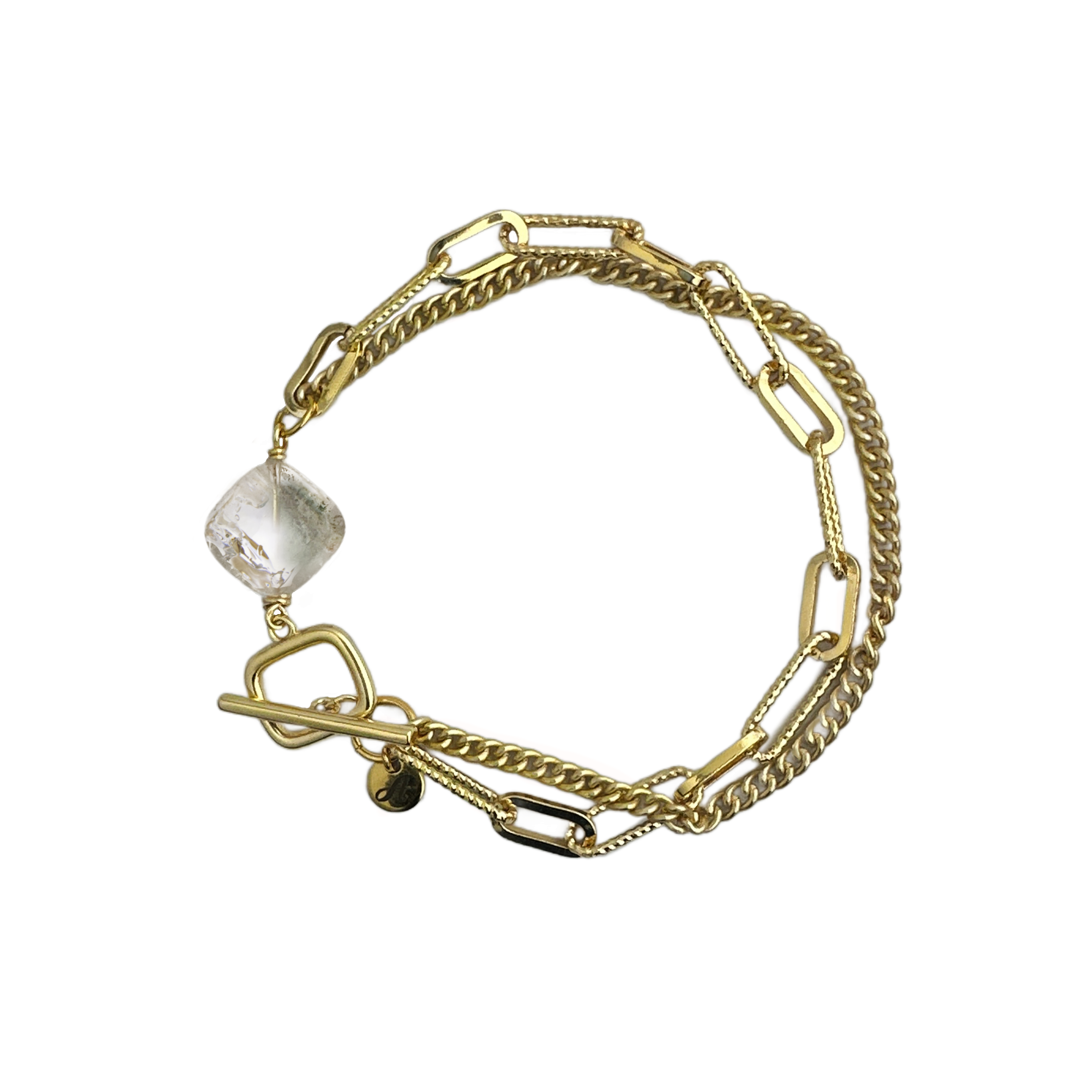 Arlowe Phantom Quartz Bracelet – A handcrafted bracelet by Alysian.