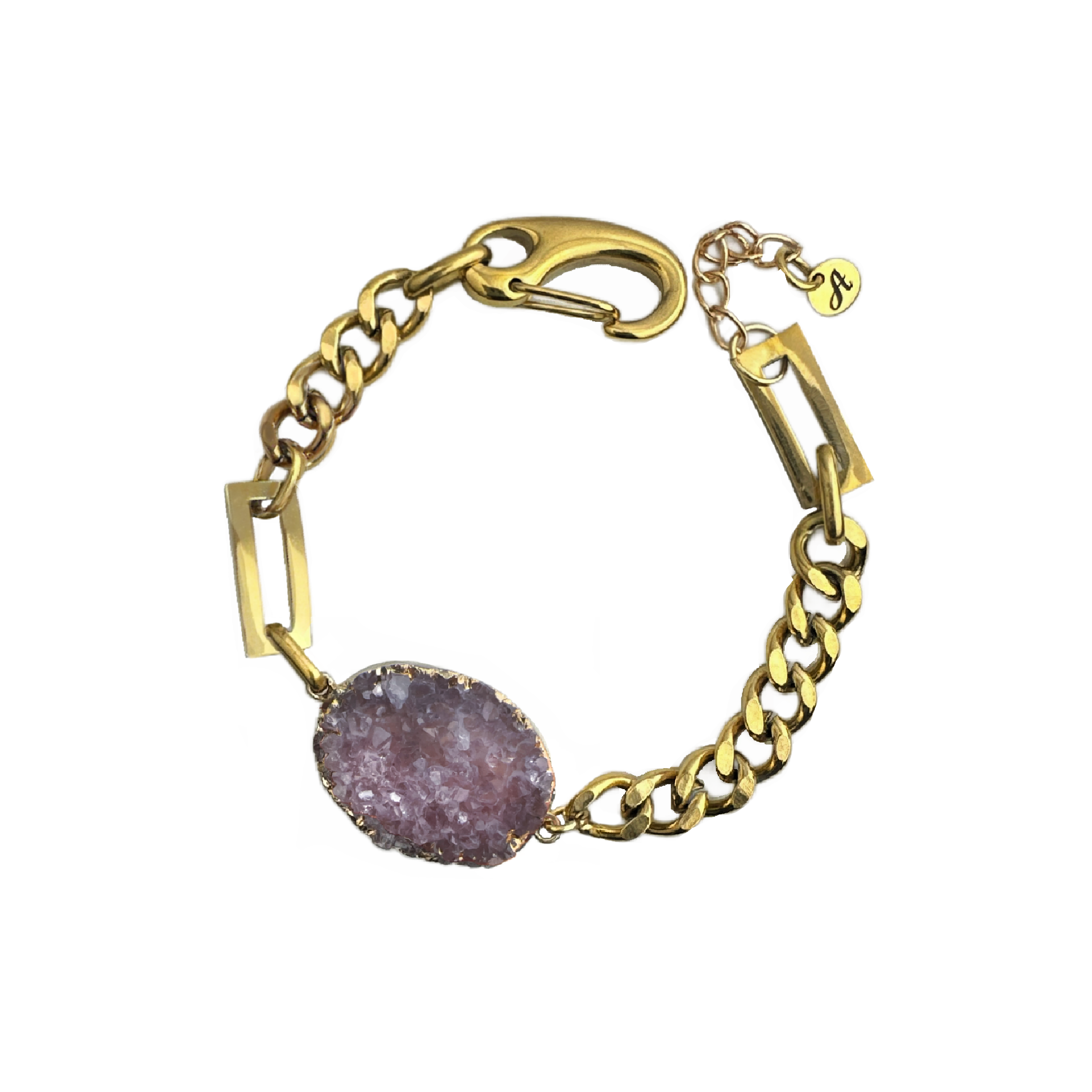 Rhiannon Druzy Bracelet – A handcrafted bracelet by Alysian.