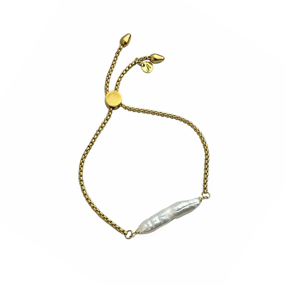 Padma Pearl Slider Bracelet