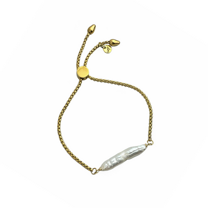 Padma Pearl Slider Bracelet