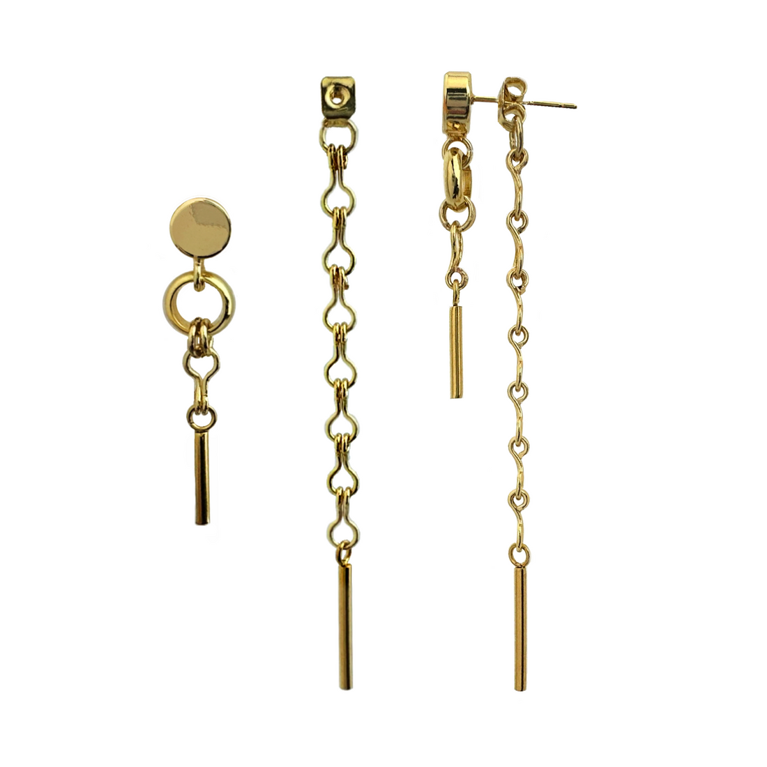 Naveen Front-to-Back Earring