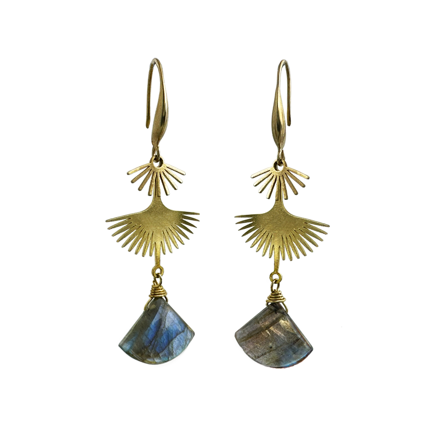 Phoenix Labradorite Earring