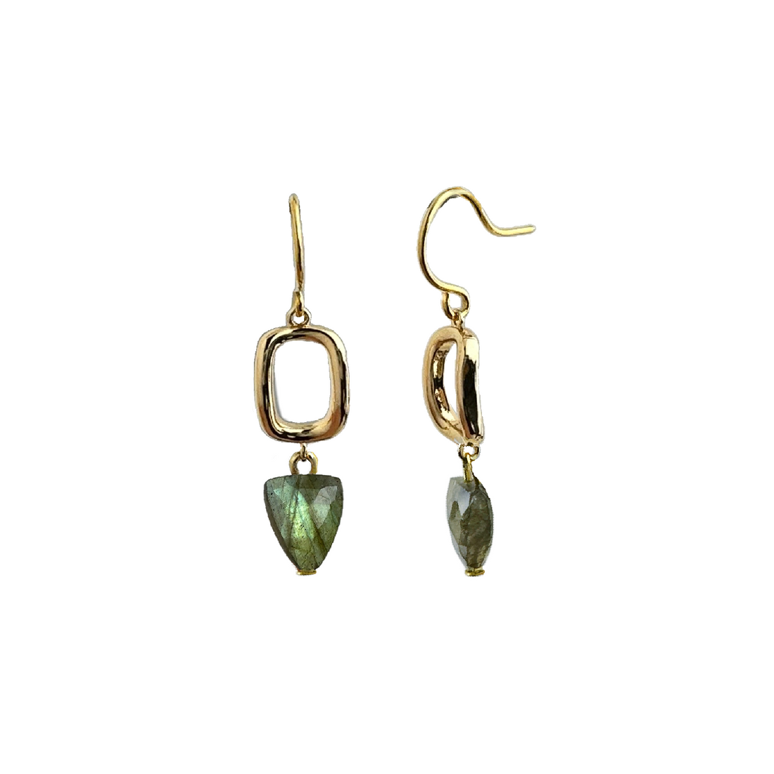 Brynn Labradorite Earring