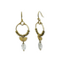 Kaveri Hoop Quartz Earring – A handcrafted earrings by Alysian.