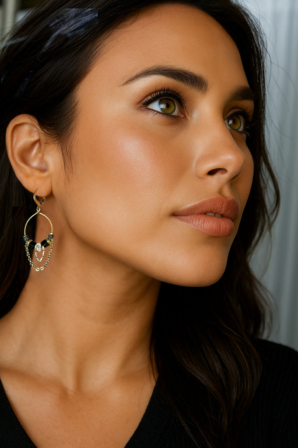 Odessa Hoop Earring – A handcrafted earring by Alysian.