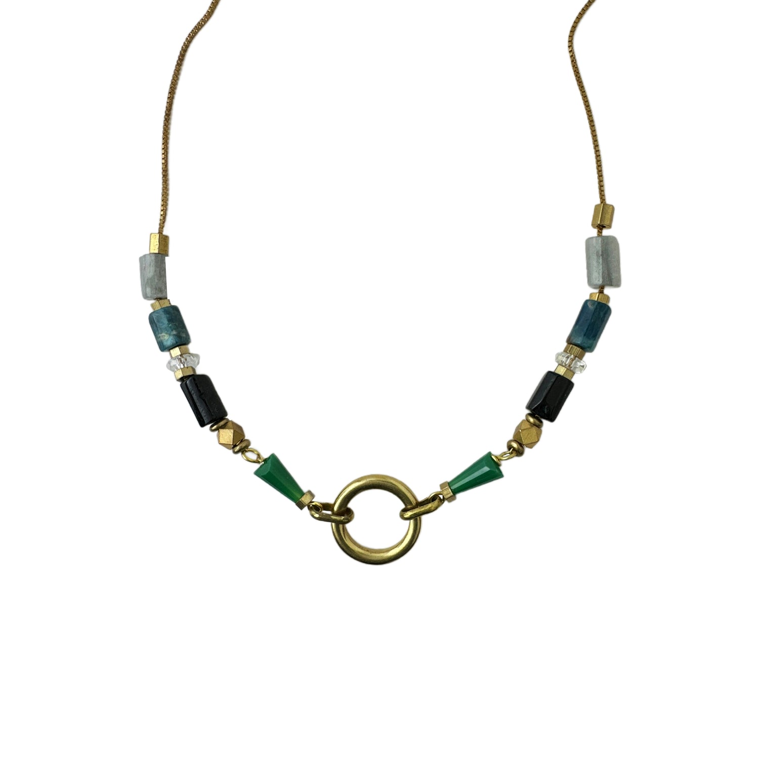 Cymone Circle Link Necklace