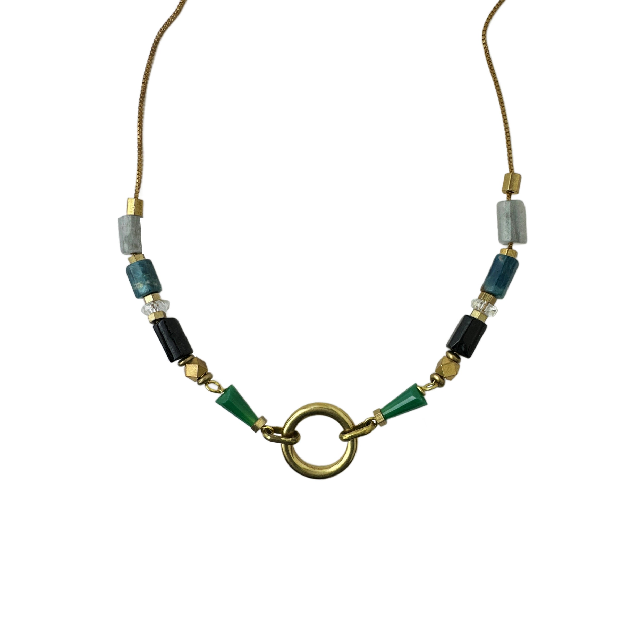 Cymone Circle Link Necklace – A handcrafted necklace by Alysian.