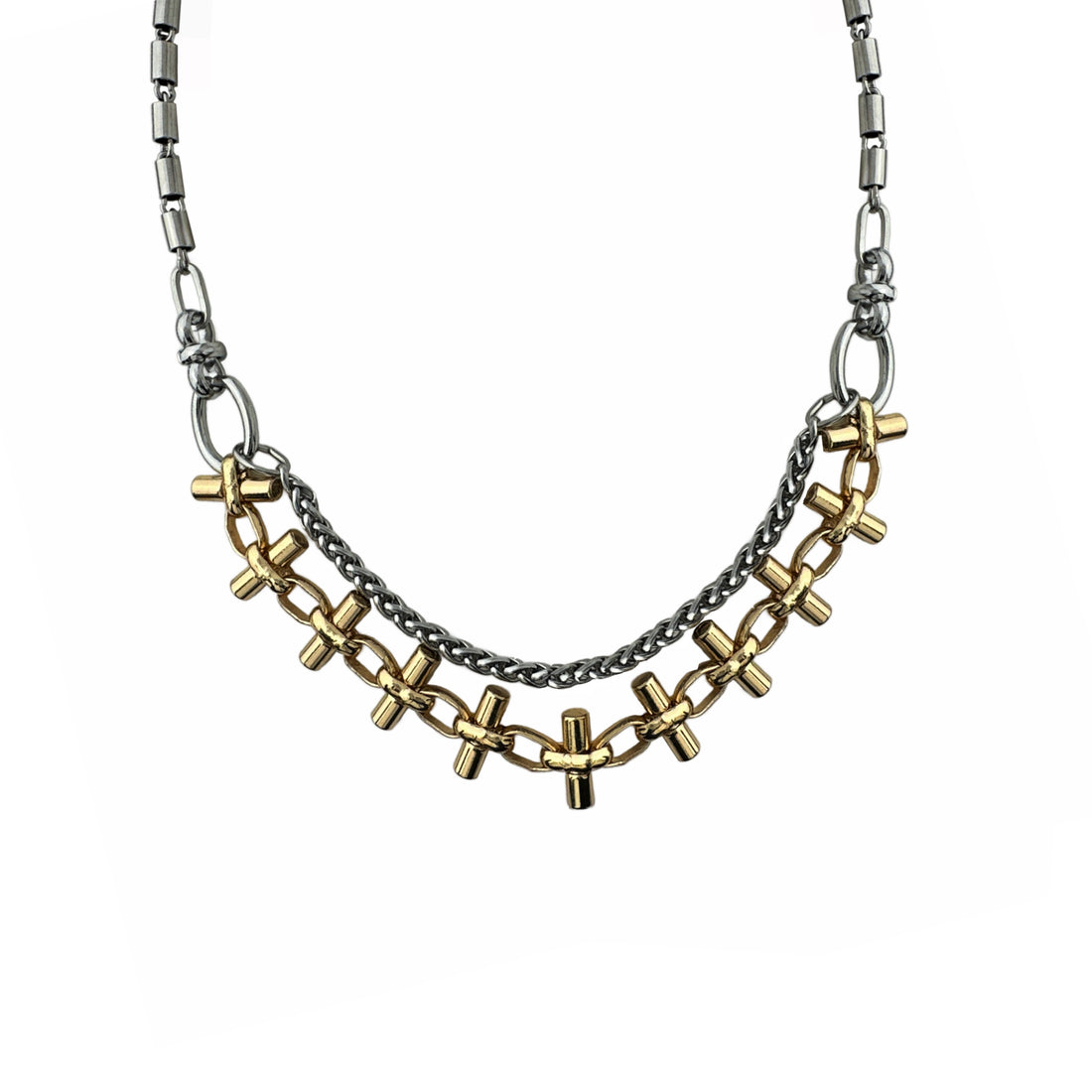 Marid Mixed Metal Necklace