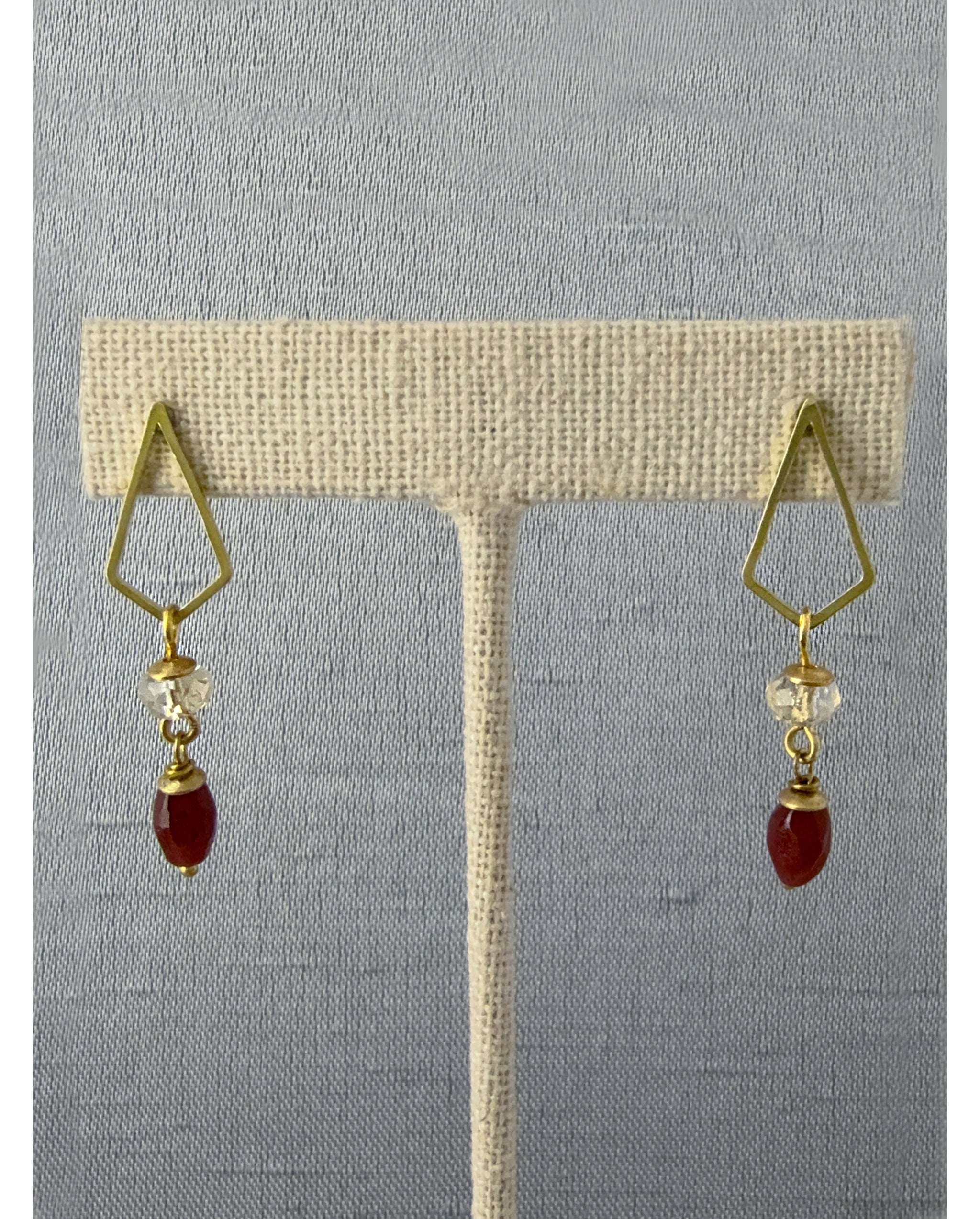 Anala Citrine Earring – A handcrafted earrings by Alysian.