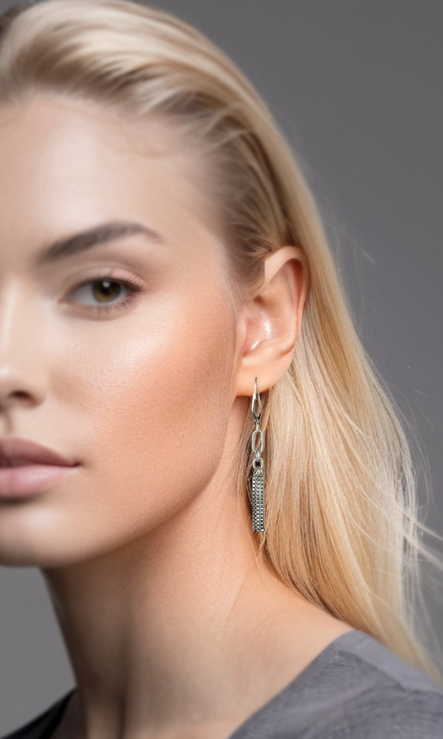 Bray Vintage Link Earring – A handcrafted earrings by Alysian.