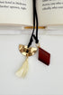 Bria Red Jasper Bookmark – A handcrafted bookmark by Alysian.