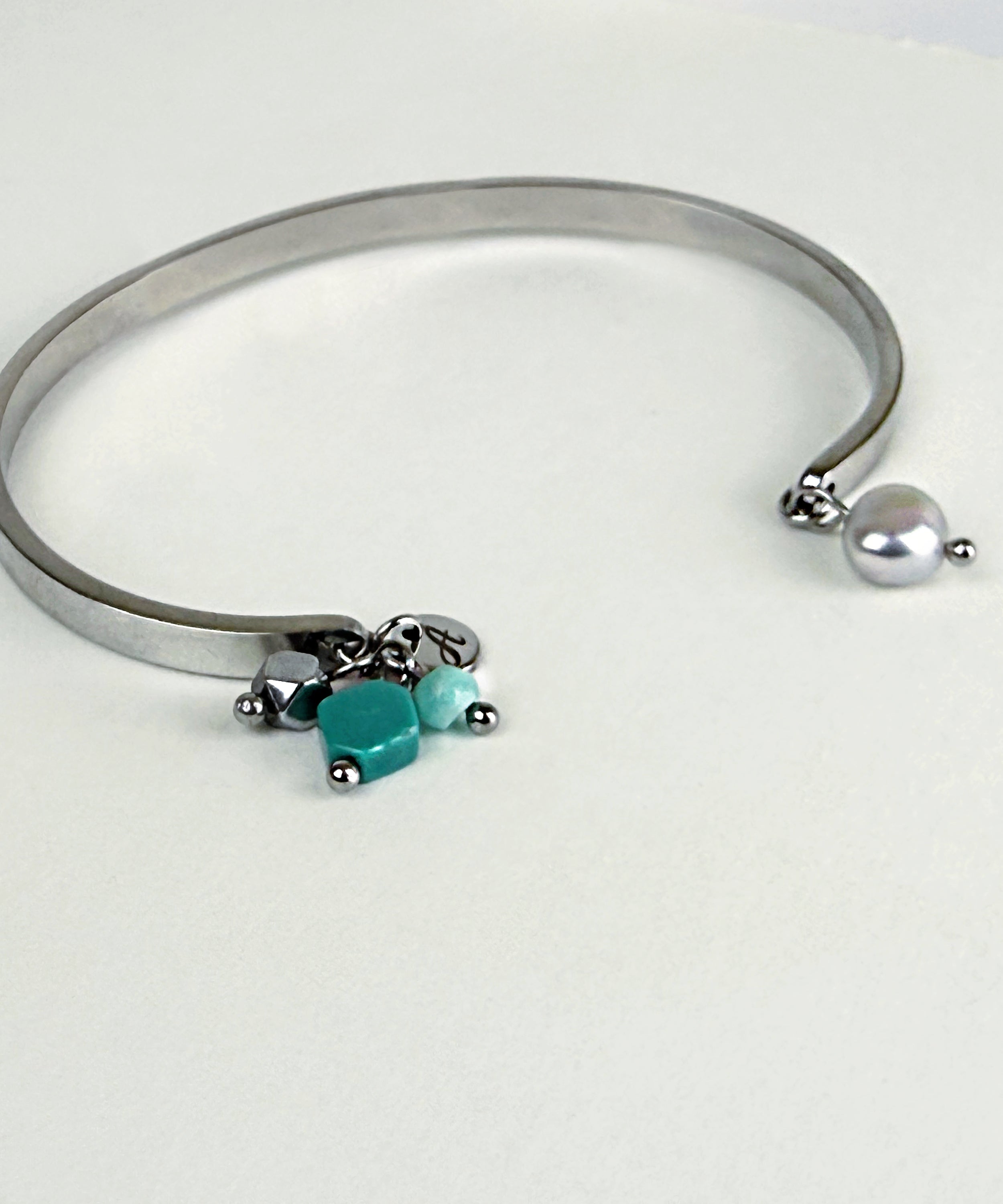 Caia Gemstone Cluster Cuff
