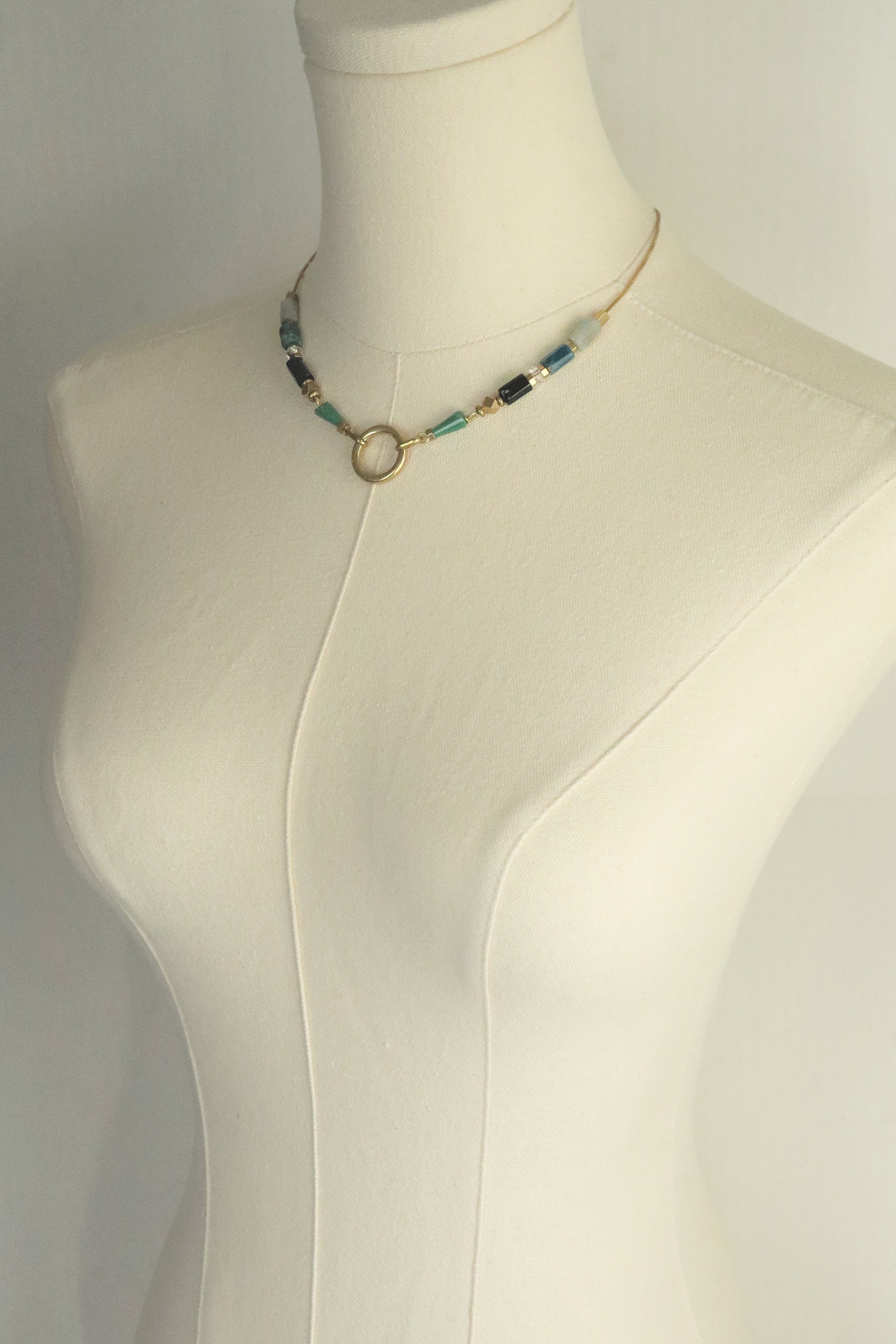 Cymone Circle Link Necklace – A handcrafted necklace by Alysian.