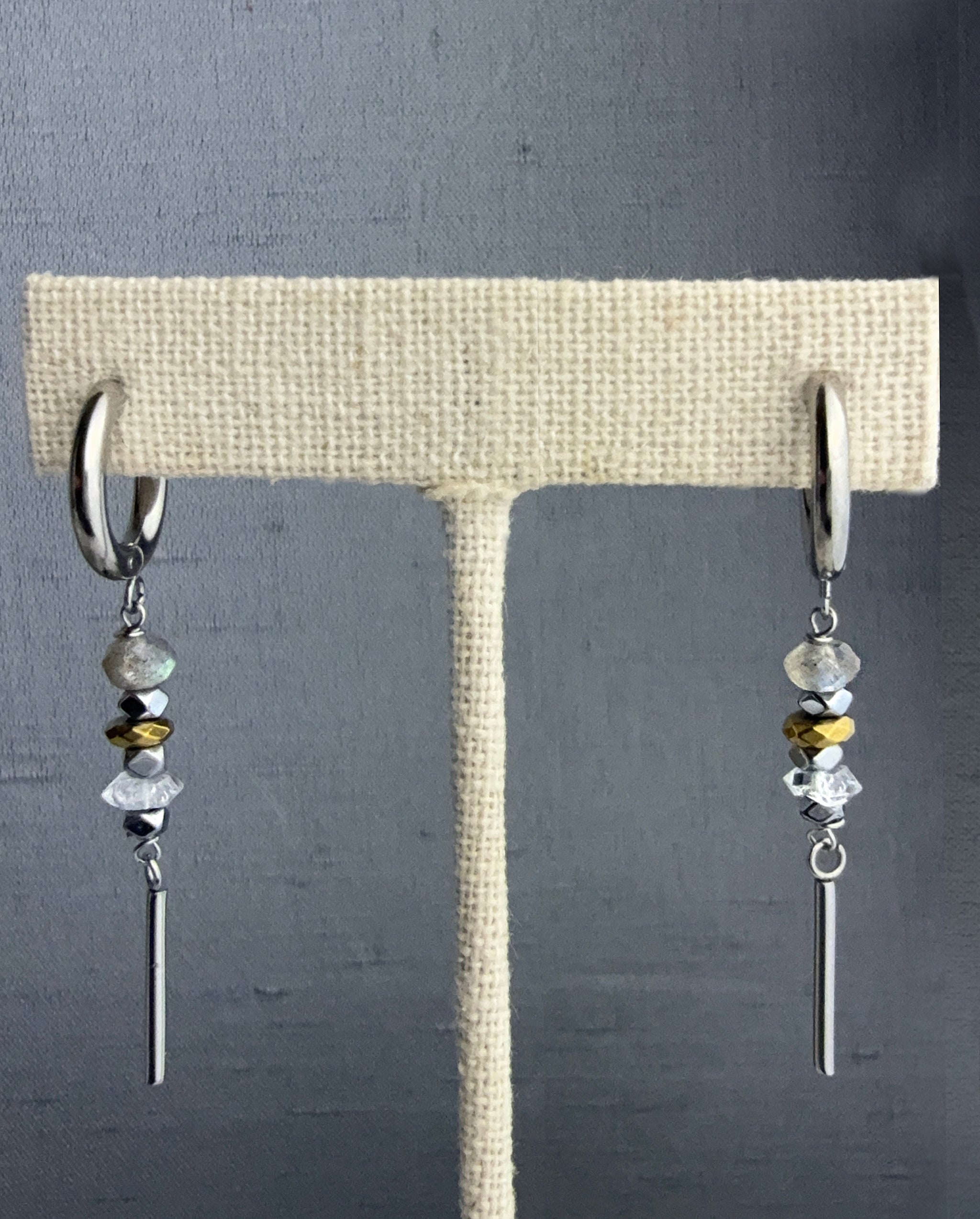 Elara Huggie Earring – A handcrafted earring by Alysian.