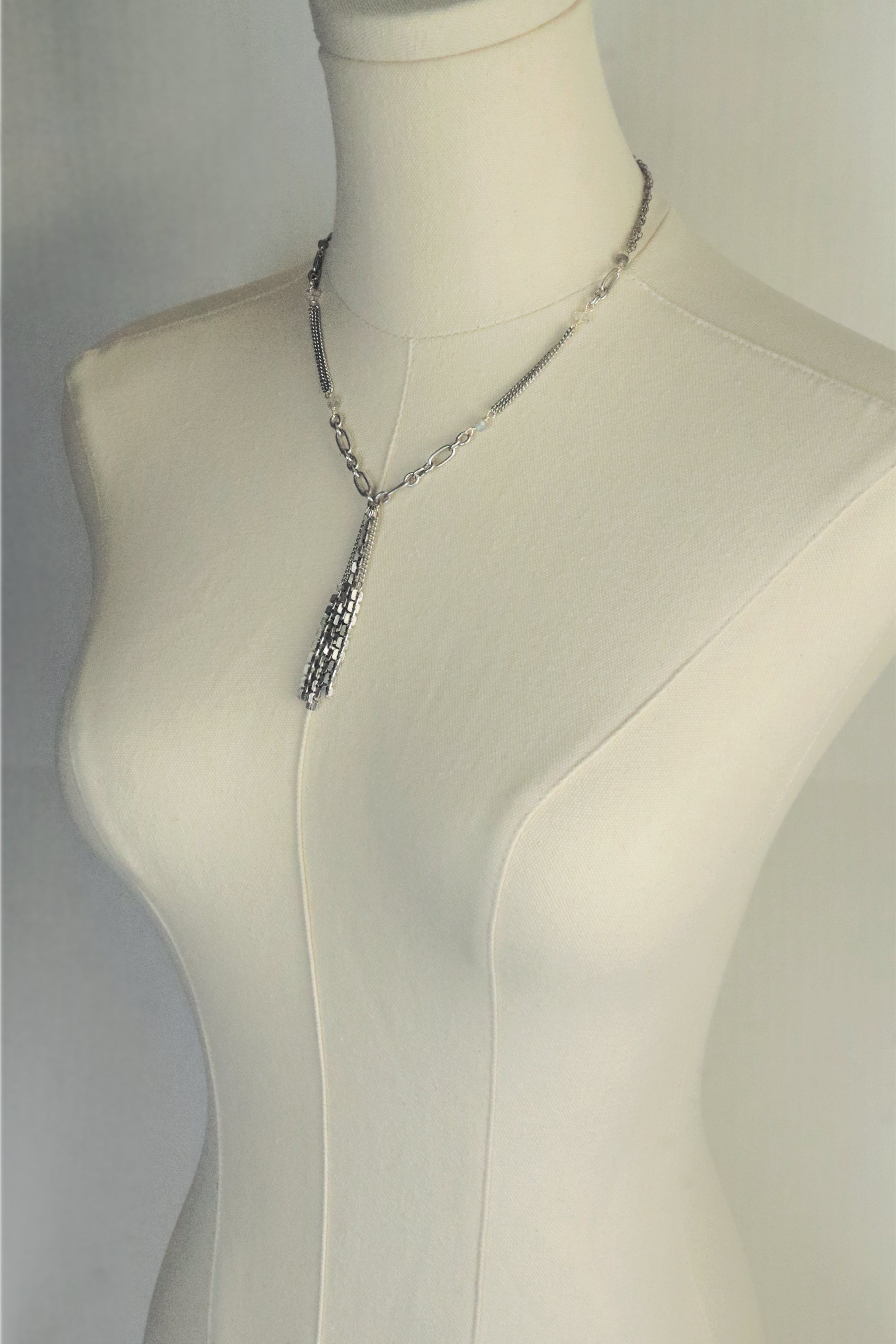 Hera Fringe Necklace – A handcrafted necklace by Alysian.