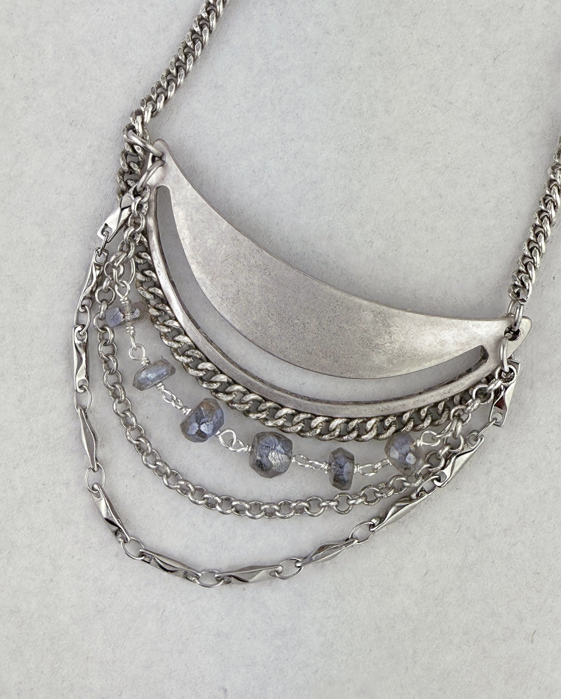 Lusine (Any Length) Pendant Necklace (silver)