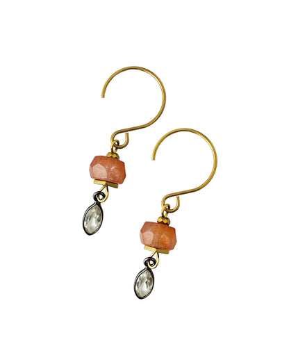 Marlenn Earring - Moonstone