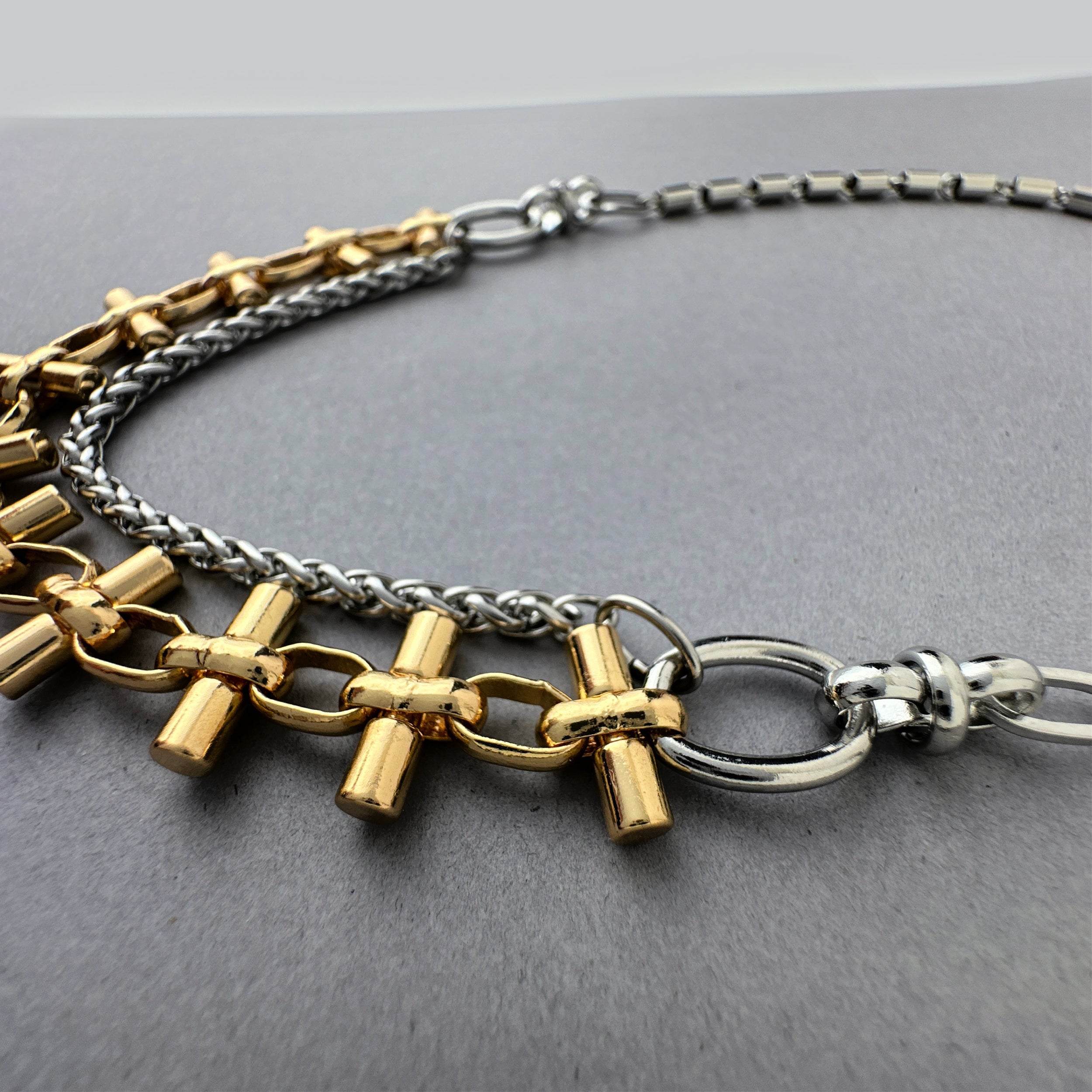 Marid Mixed Metal Necklace