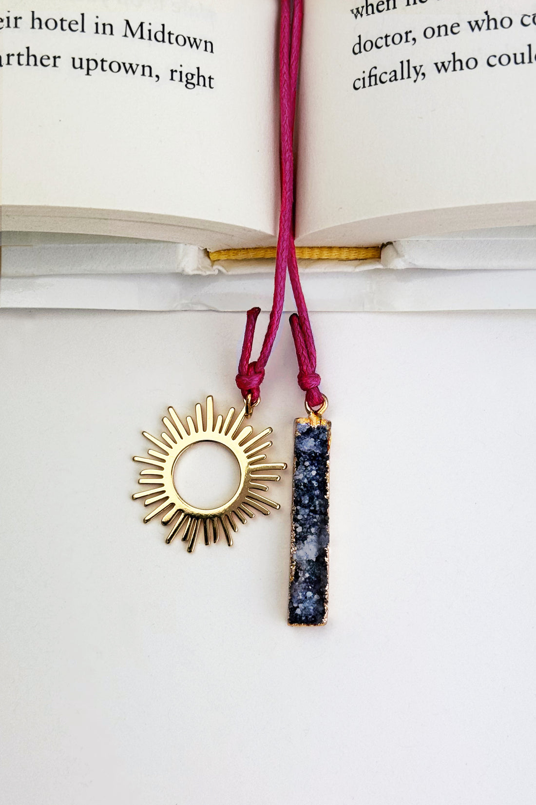 Nova Druzy Bookmark – A handcrafted bookmark by Alysian.