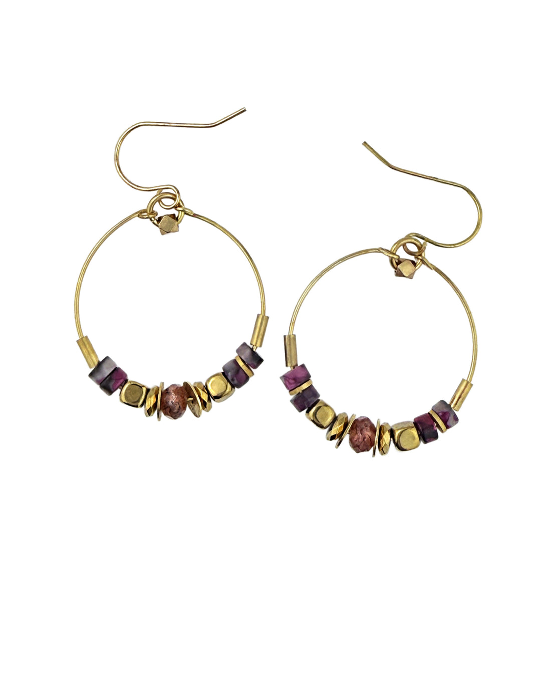 Parisa Hoop Earring (blush)