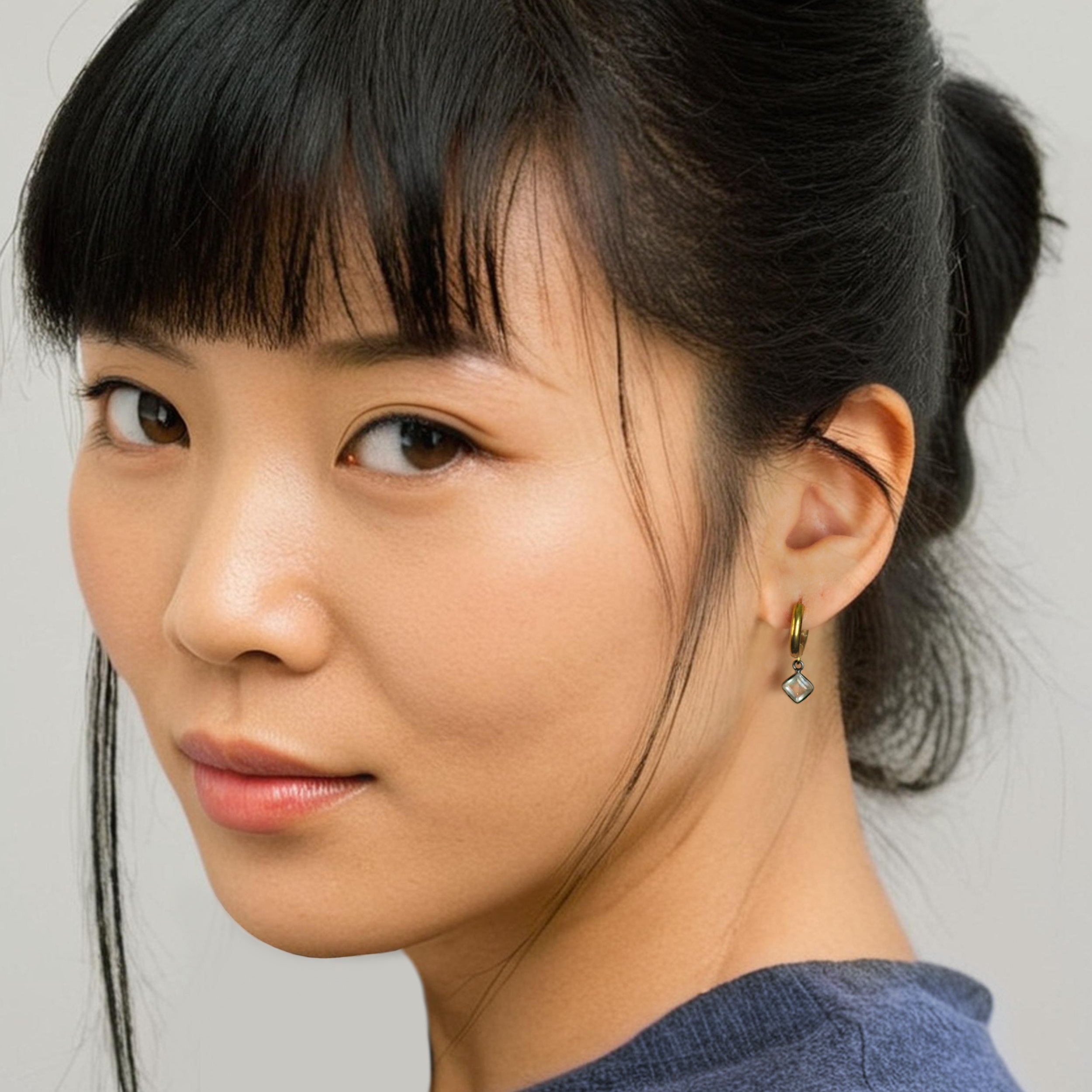 Aster Huggie Earring – A handcrafted earrings by Alysian.