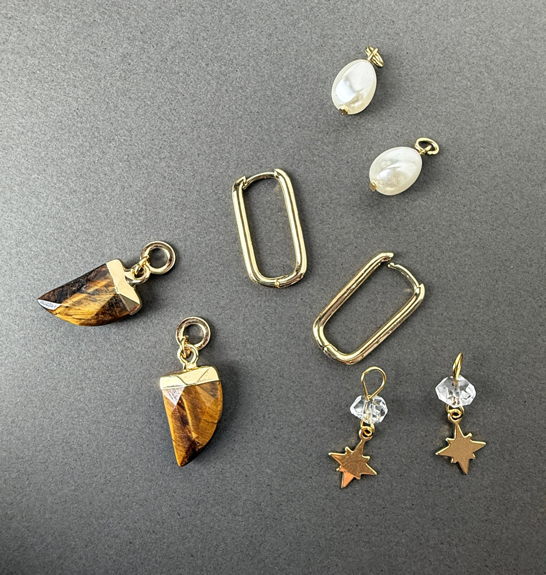 Charmed Interchangeable Hoop Earring Set