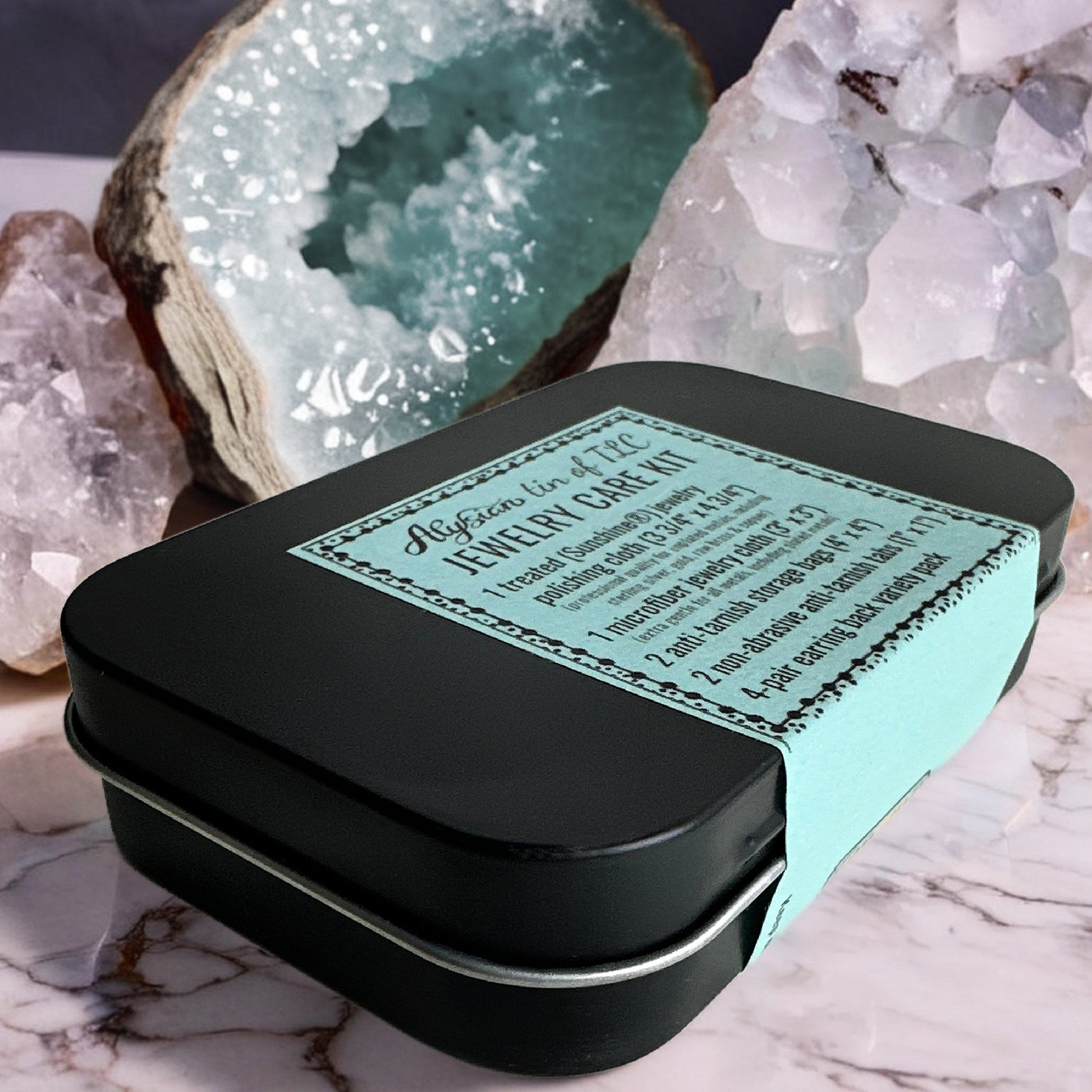 Alysian Tin of TLC • Jewelry Care Kit – A handcrafted JEWELRY by Alysian.