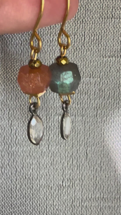 Marlenn Earring - Labradorite