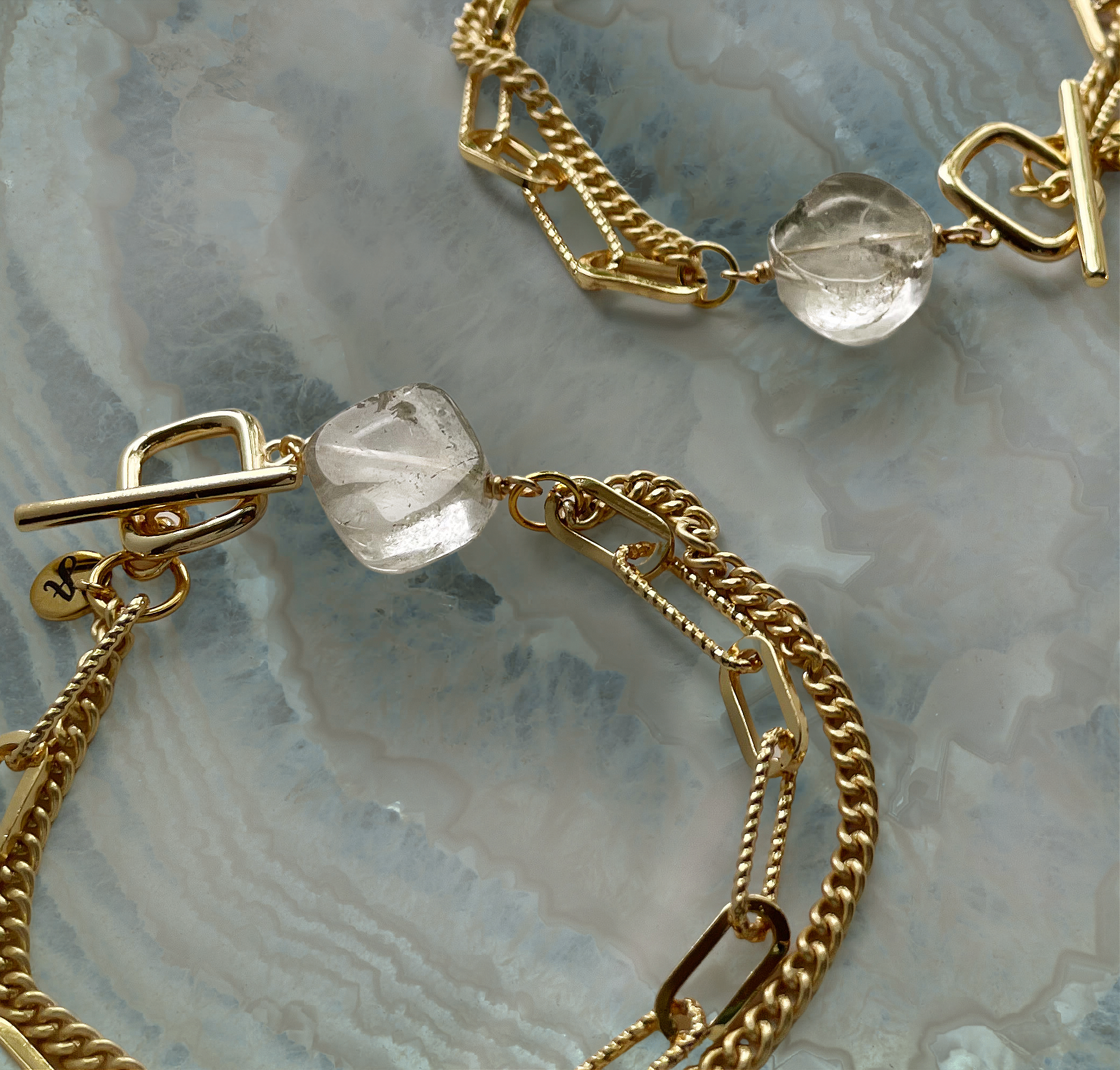 Arlowe Phantom Quartz Bracelet – A handcrafted bracelet by Alysian.