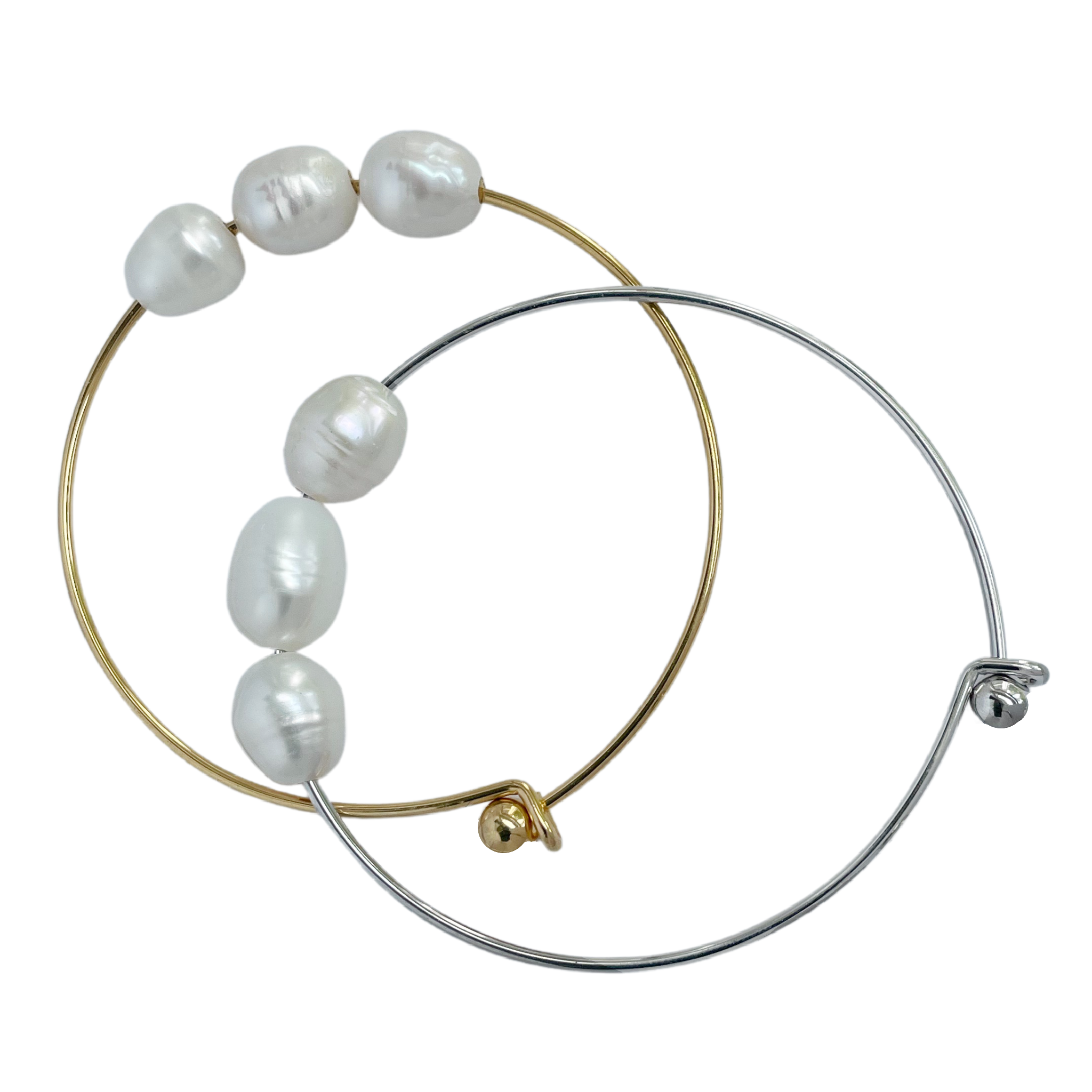 Pria Pearl Bangle – A handcrafted bracelet by Alysian.